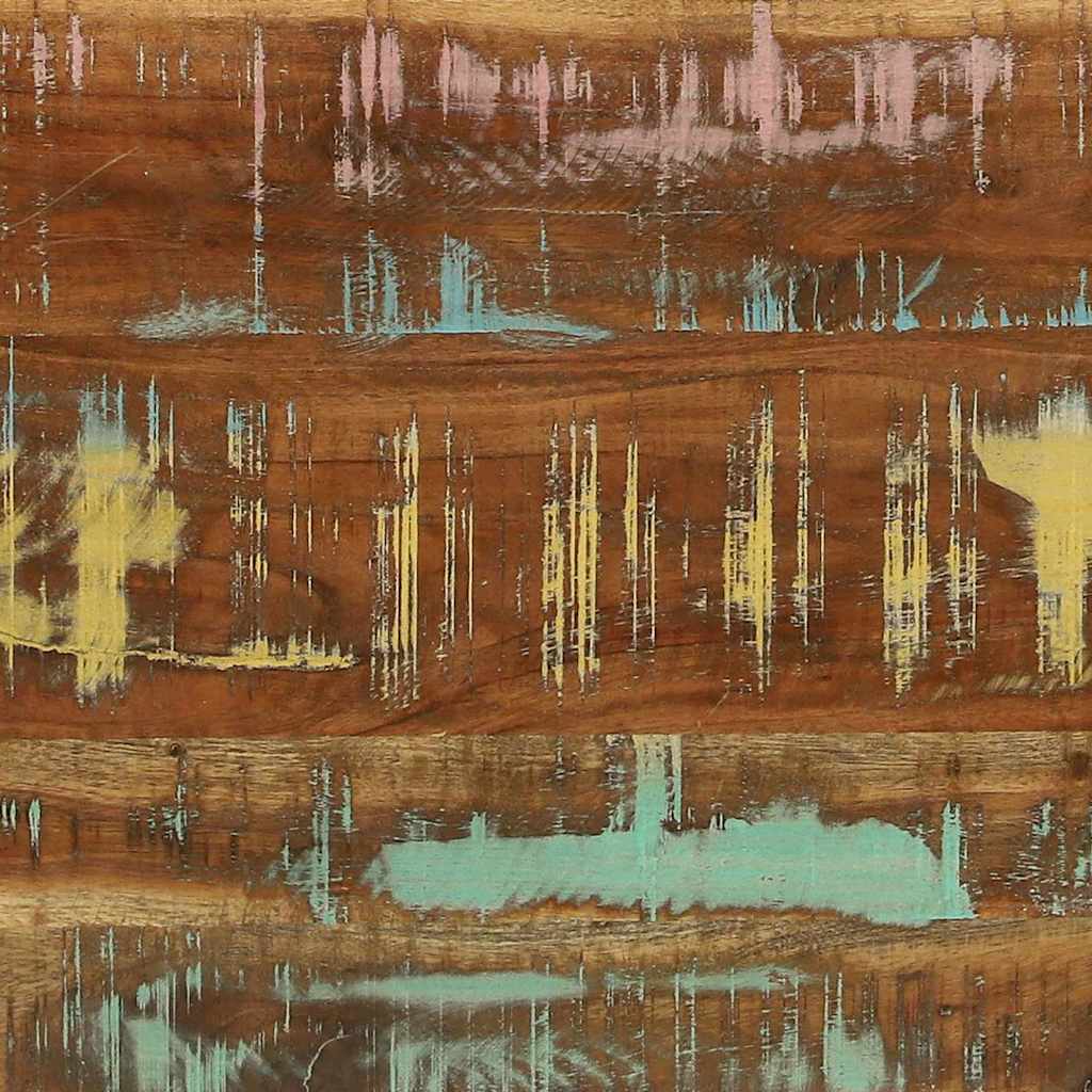 Regál Na Víno Viacfarebný 34.5 X 35 X 39 Cm Recyklovaný Masív