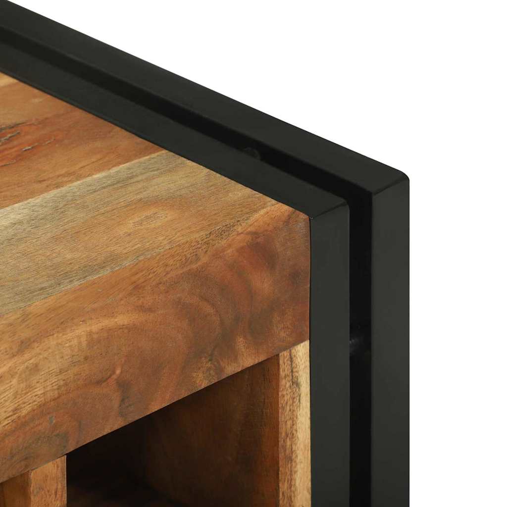 Regál Na Víno Hnedá 34.5 X 35 X 39 Cm Akáciový Masív