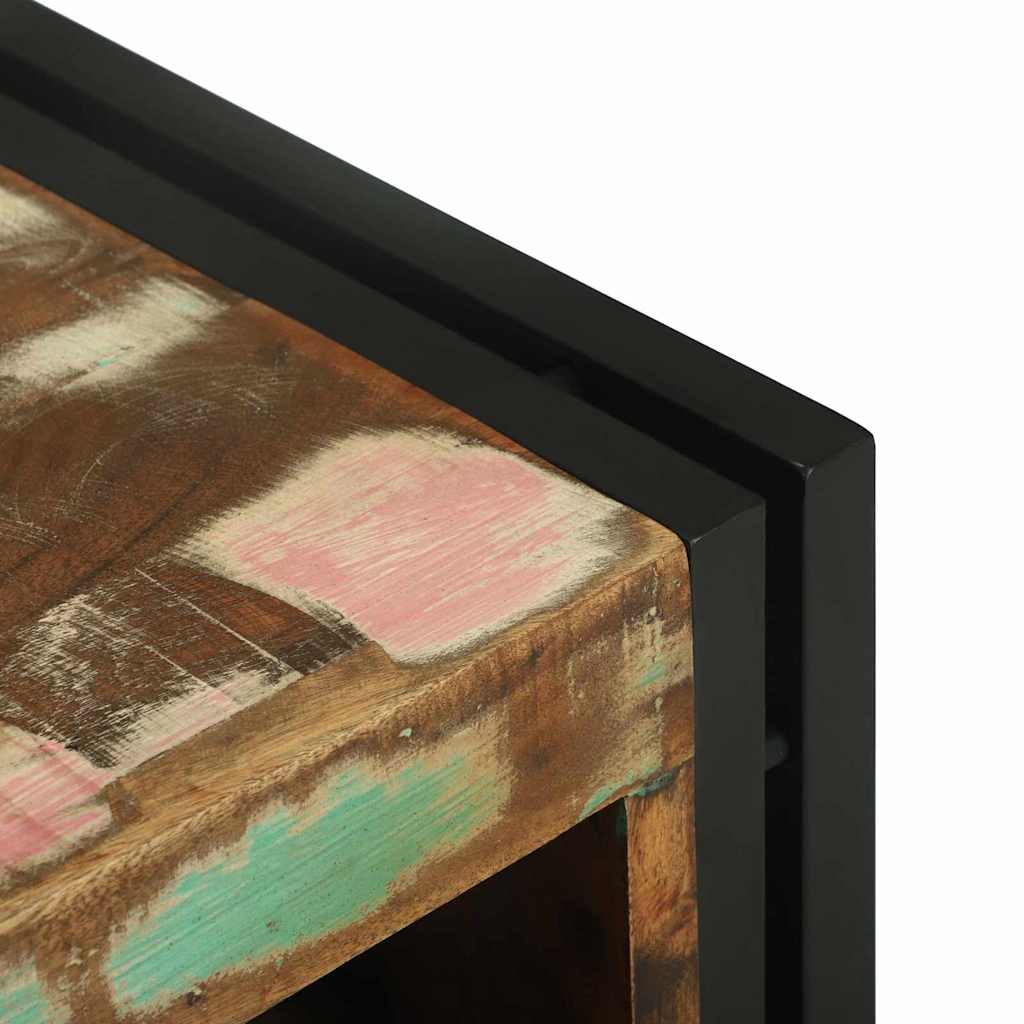 Regál Na Víno Viacfarebný 46 X 35 X 27.5 Cm Recyklovaný Masív