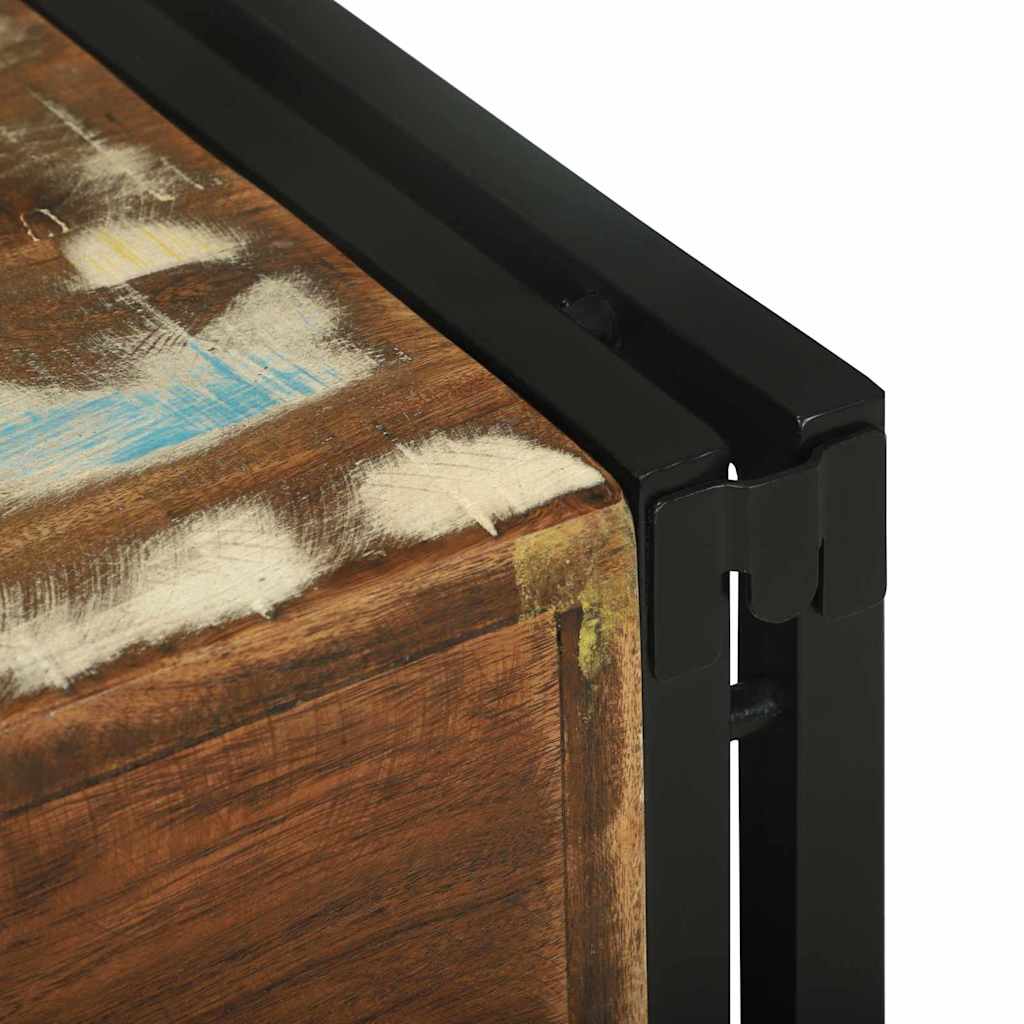 Regál Na Víno Viacfarebný 46 X 35 X 27.5 Cm Recyklovaný Masív