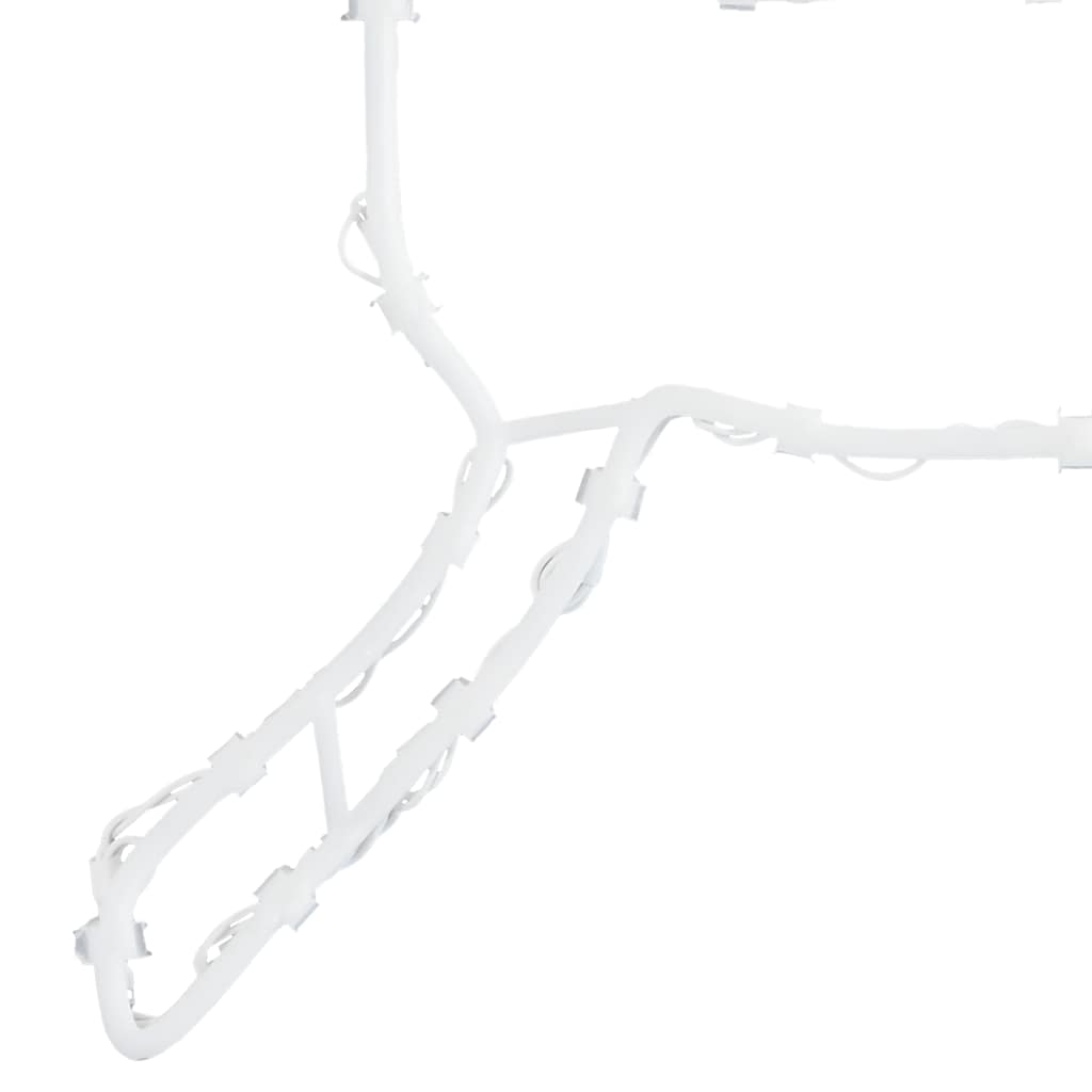 Vianočné Osvetlenie Soba Silueta 2 Ks 35 Led Diód Teplá Biela