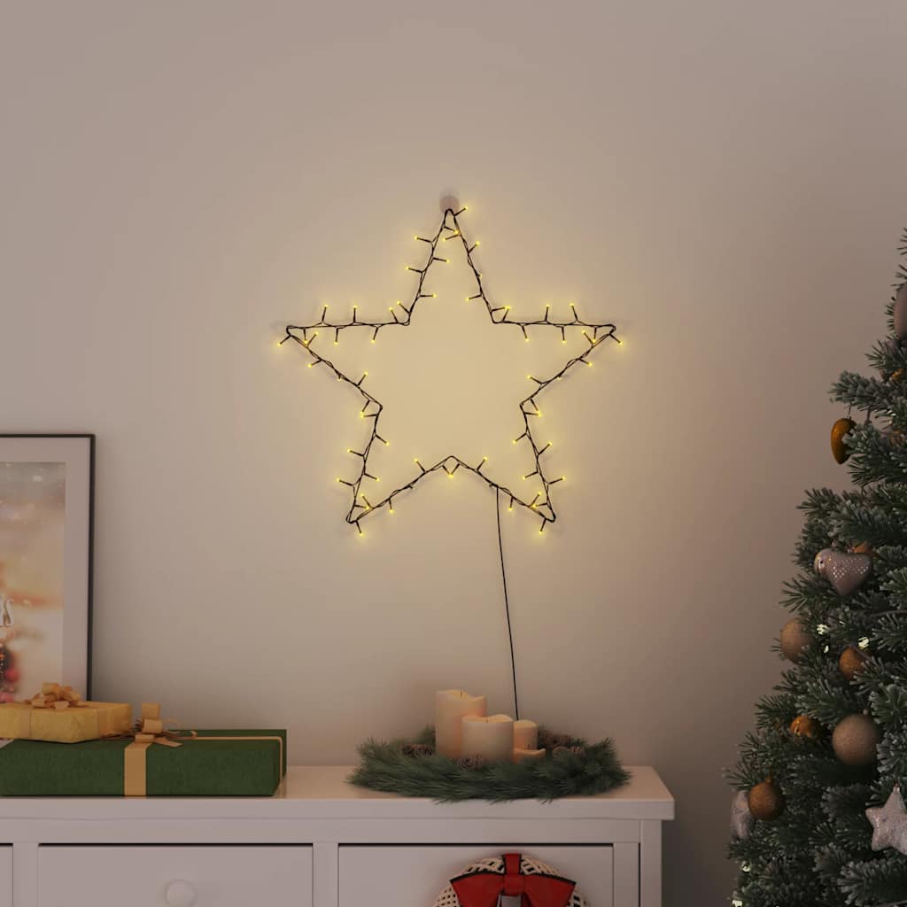 Vianočné Osvetlenie Star Silhouette 80 Led Diód Teplá Biela