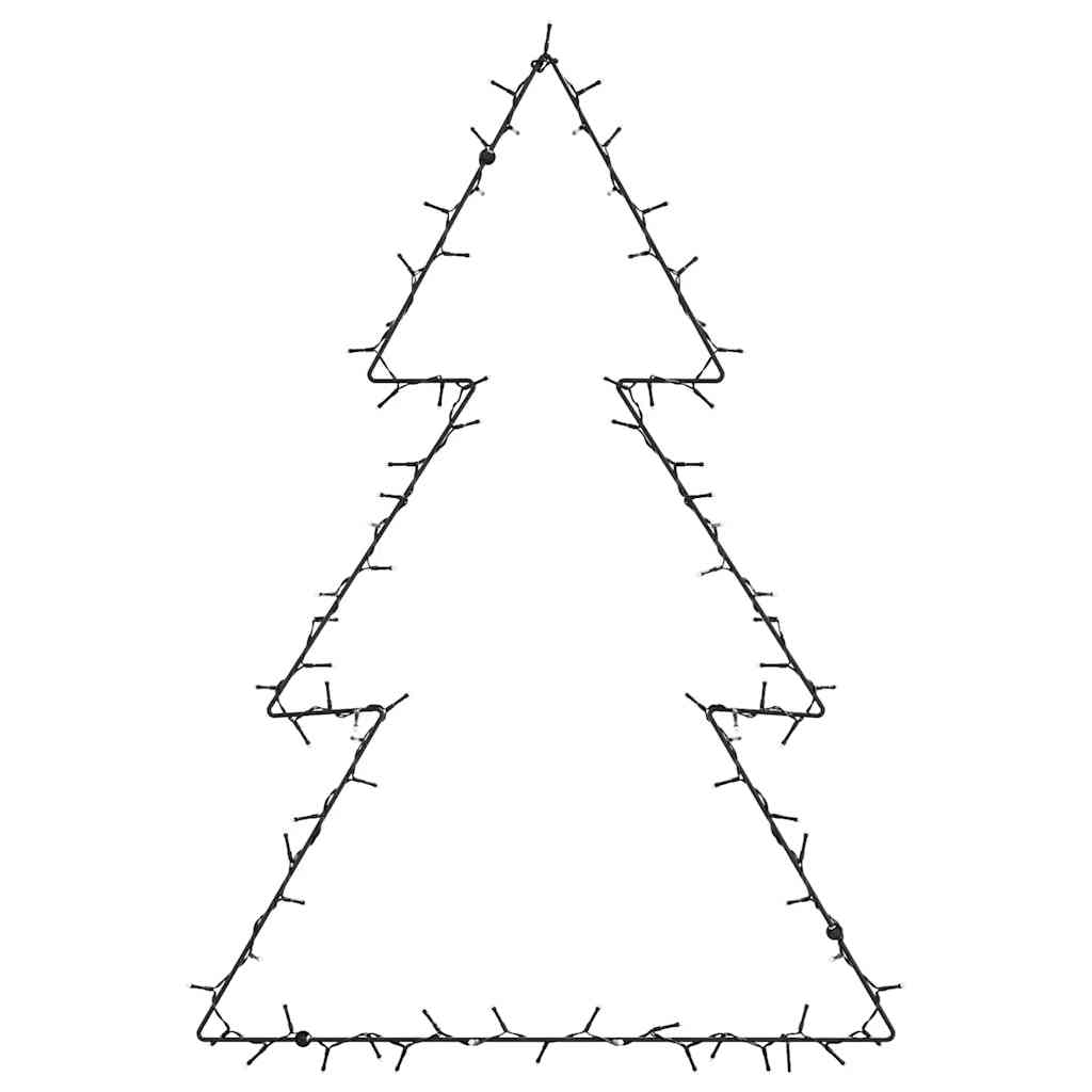 Vianočné Osvetlenie Silueta Vianočného Stromčeka 115 Led Diód