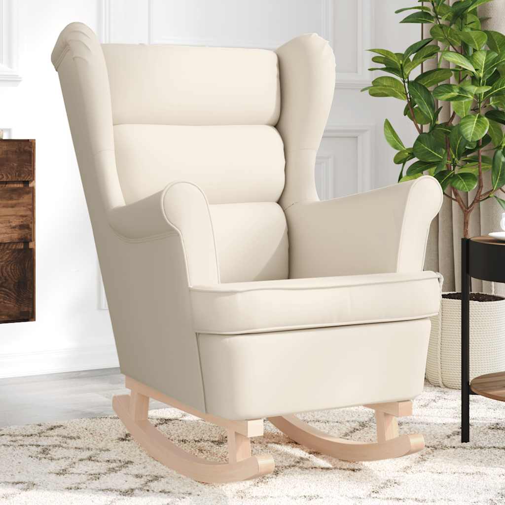 Hojdacie Kreslo Bledosivé Látka