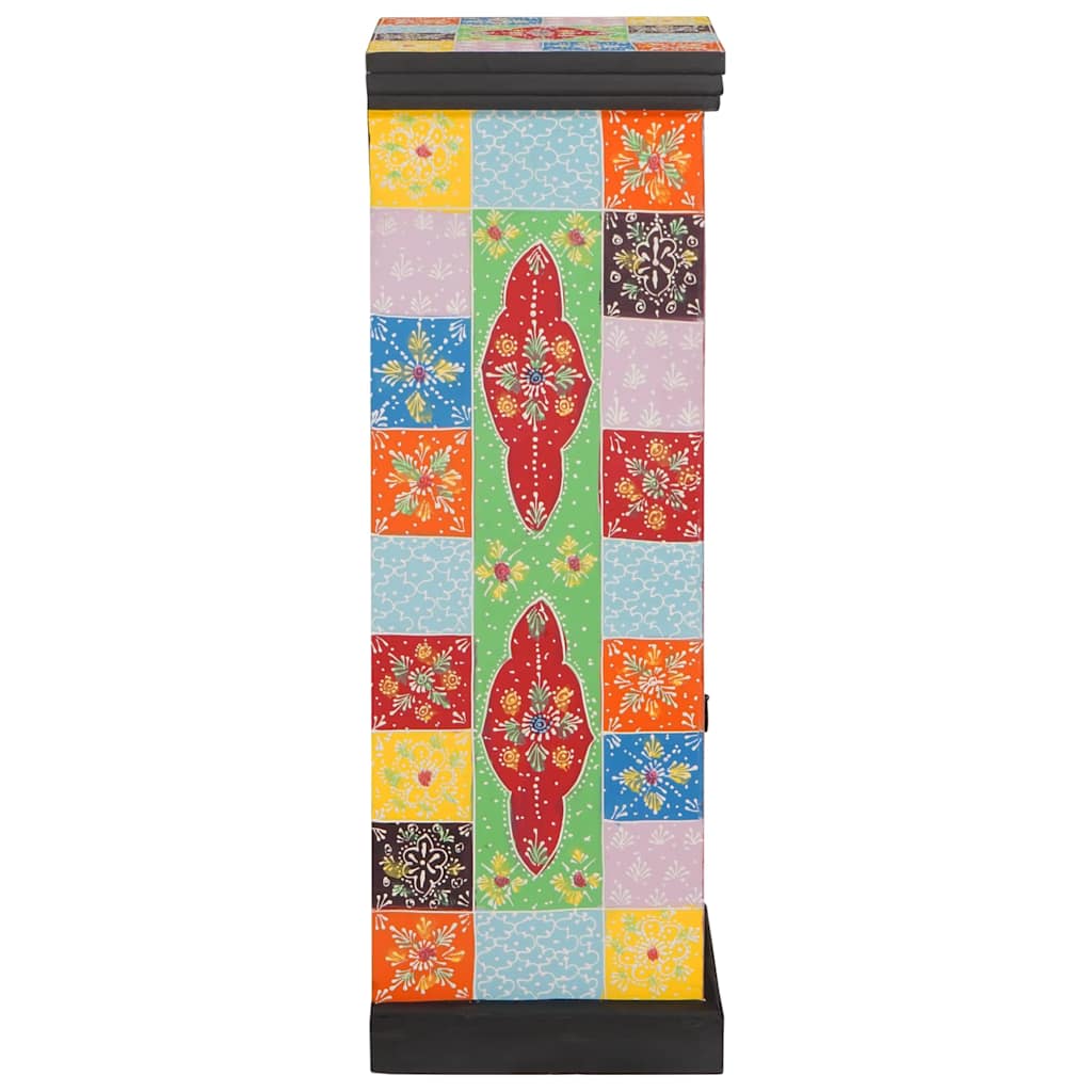 Zásuvková Komoda Viacfarebný 30 X 30 X 90 Cm Mangový Masív