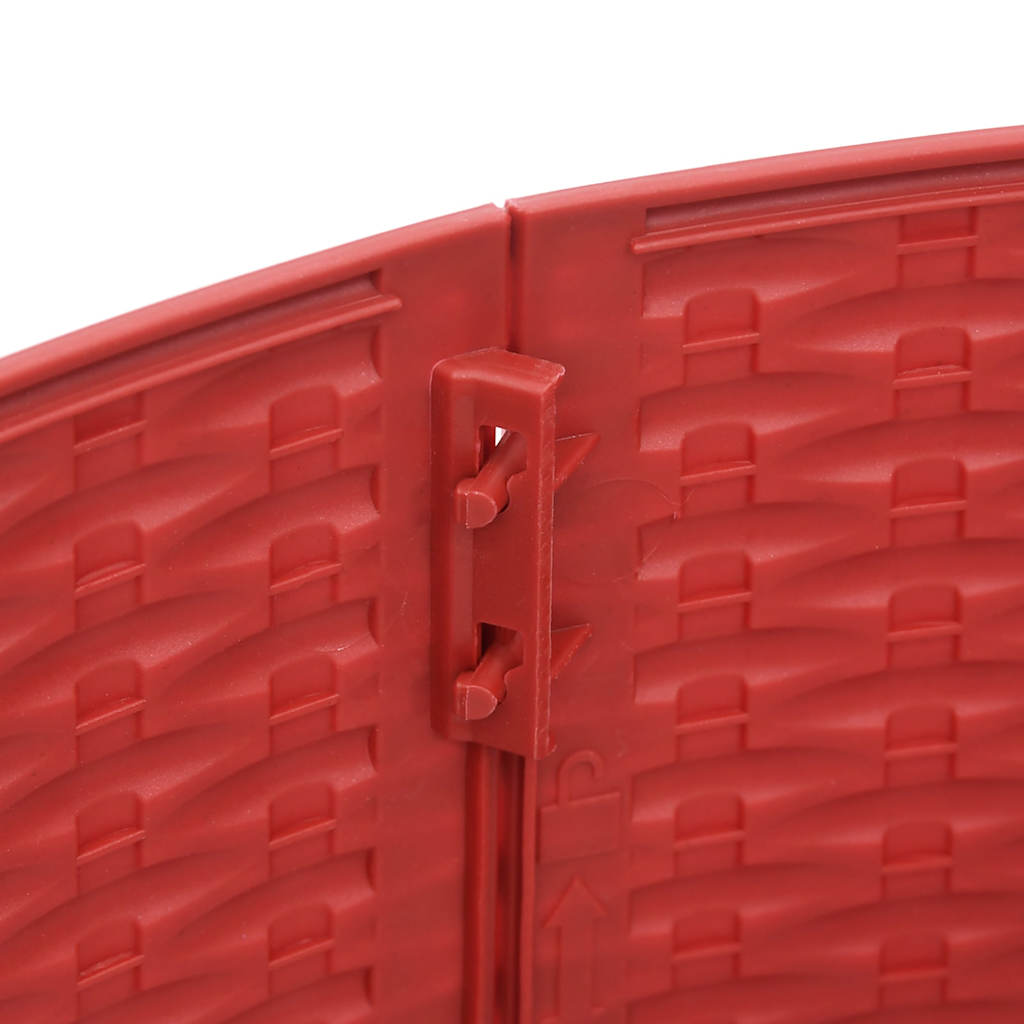 Sukňa Na Vianočný Stromček Červená Ø Plast