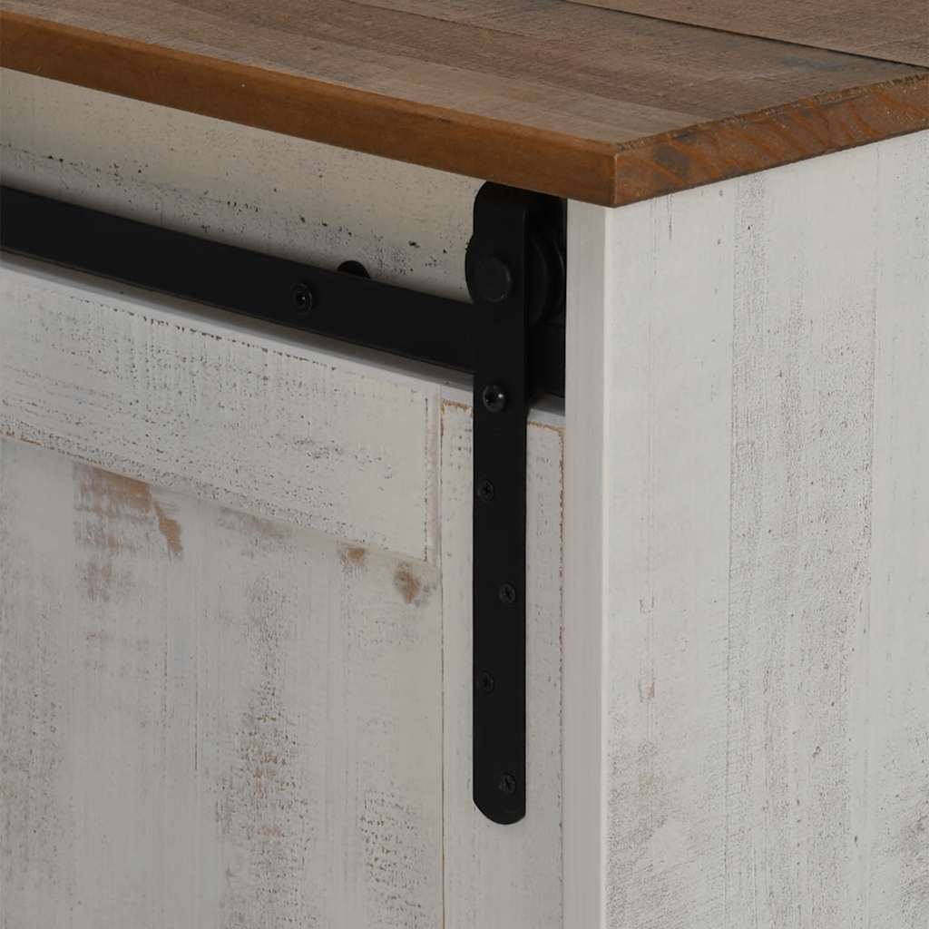 Tv Skrinka Halden 2 Posuvne Dvere 150X40X60 Cm Masiv