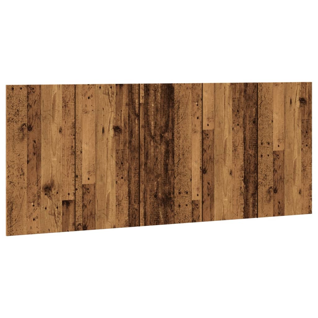 Čelo postele staré drevo 200x1,5x80 cm spracované drevo