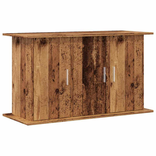 Stojan na akvárium staré drevo 101x41x58 cm kompozitné drevo