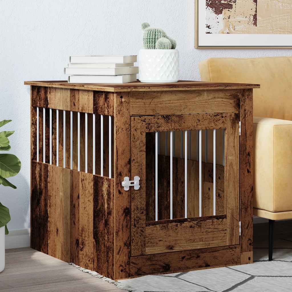 Nábytok na prepravku pre psa Old Wood 64,5x80x71 cm