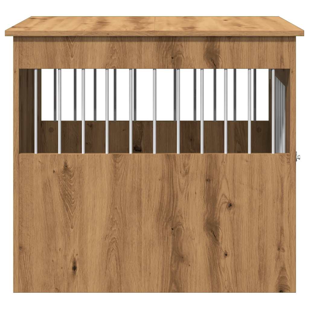 Nábytok na prepravku pre psov Dub Artisan 64,5x80x71 cm Drevo