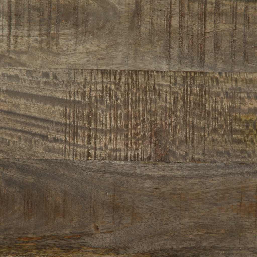 Tv Skrinka, Čierna 100X33X46 Cm, Mangový Masív