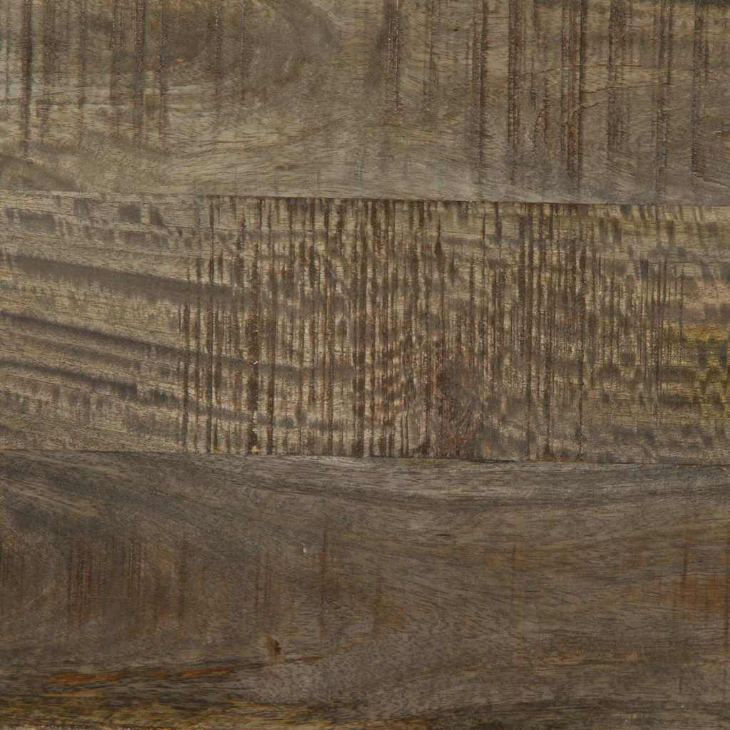 Tv Skrinka, Čierna 80X33X46 Cm, Mangový Masív