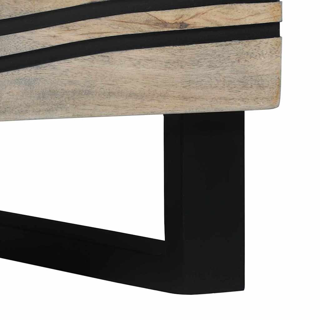 Tv Skrinka So Zásuvkou Biela 70 X 33 X 46 Cm Mangový Masív