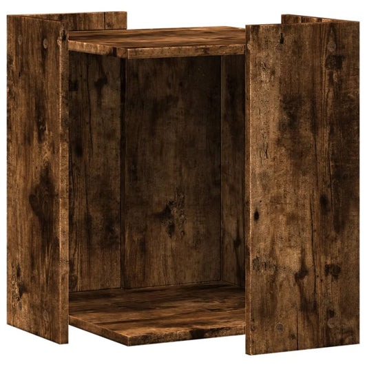 Uzavretý box na stelivo, tmavý dub 42x42x51cm, kompozitné drevo