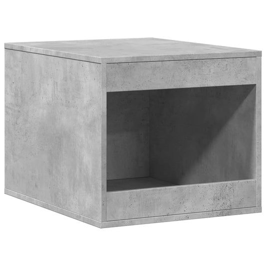 Uzavretý box na stelivo, betónový 47x59x42 cm, kompozitné drevo