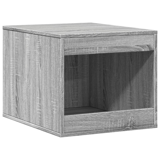 Uzavretý box na stelivo sivá sonoma 47x59x42cm kompozitné drevo