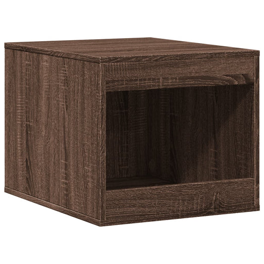 Uzavretý box na stelivo, hnedý dub 47x59x42cm, kompozitné drevo
