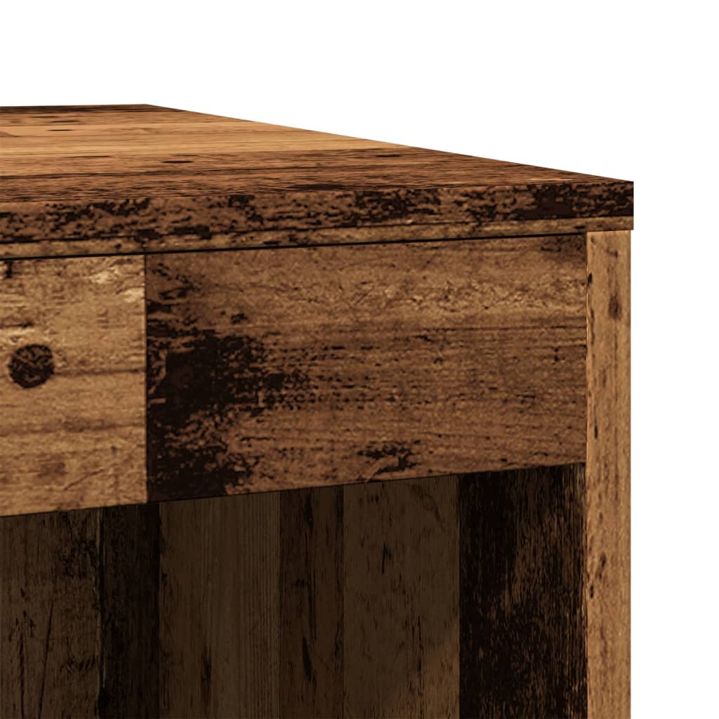 Uzavretý box na stelivo staré drevo 47x59x42cm kompozitné drevo