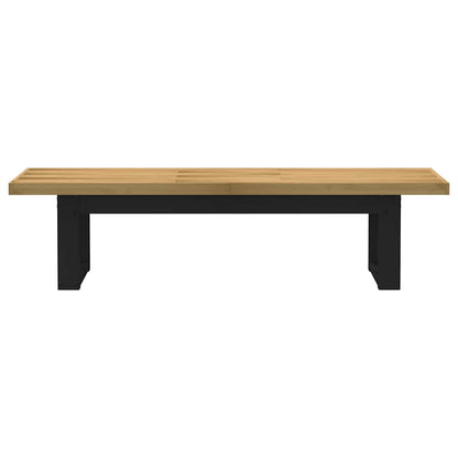 Jedálenská lavica NOAIN v tvare U nohy, 180x40x45 cm, borovica