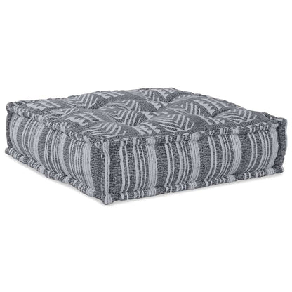 Puf 2 pcs Sivá 70 x 70 x 54 cm látka