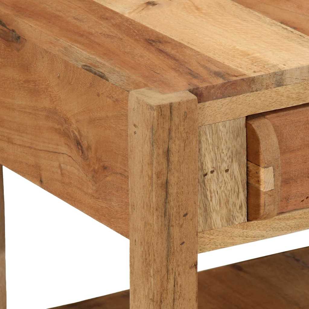 Tv Skrinka So Zásuvkou Hnedá 83 X 33 X 46 Cm Recyklovaný Masív