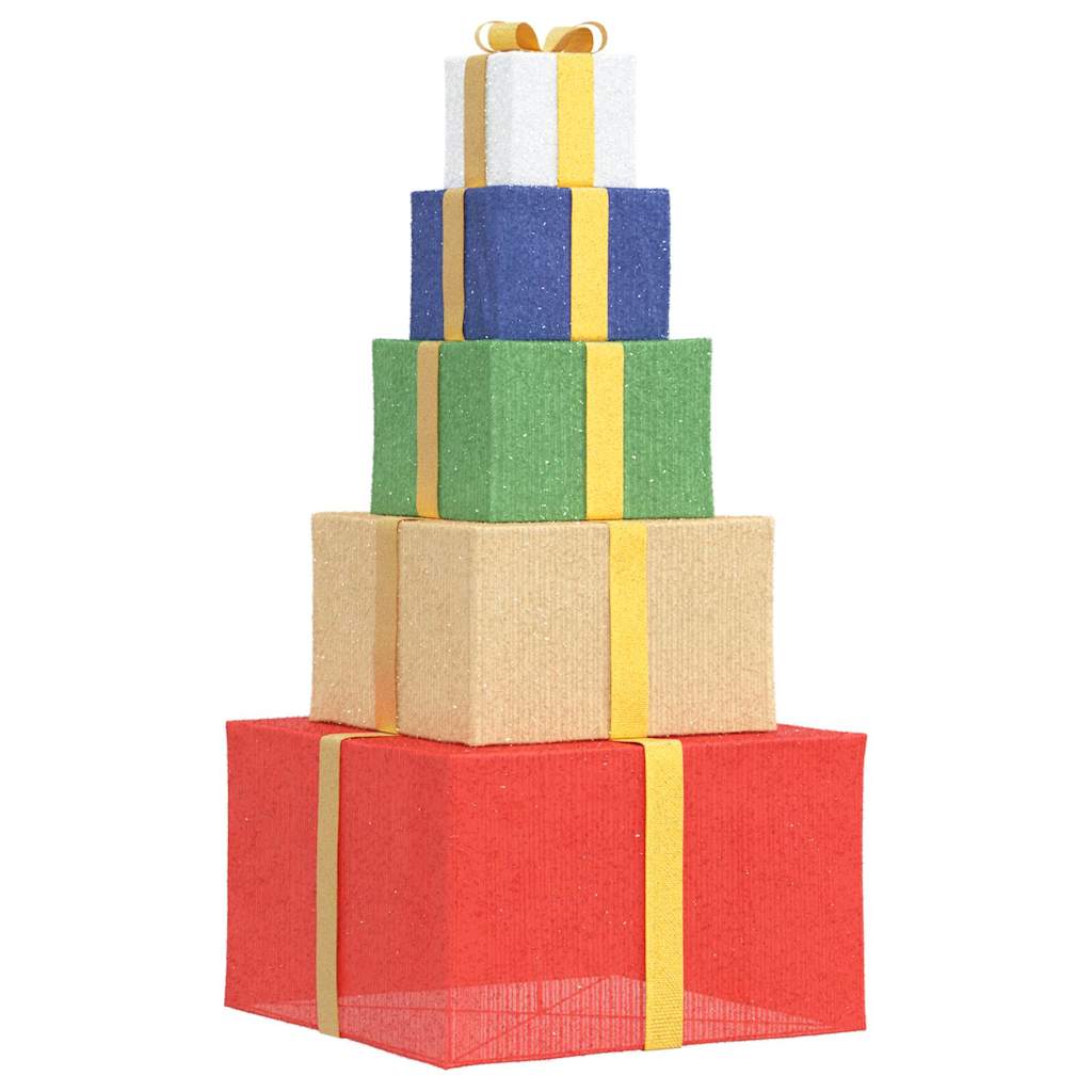 Vianočná Dekorácia Darčeková Krabička 250 Led Diód Teplá Biela