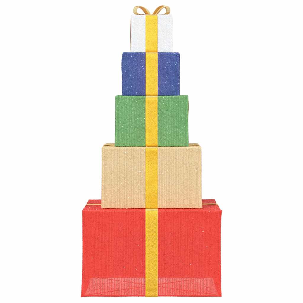 Vianočná Dekorácia Darčeková Krabička 250 Led Diód Teplá Biela