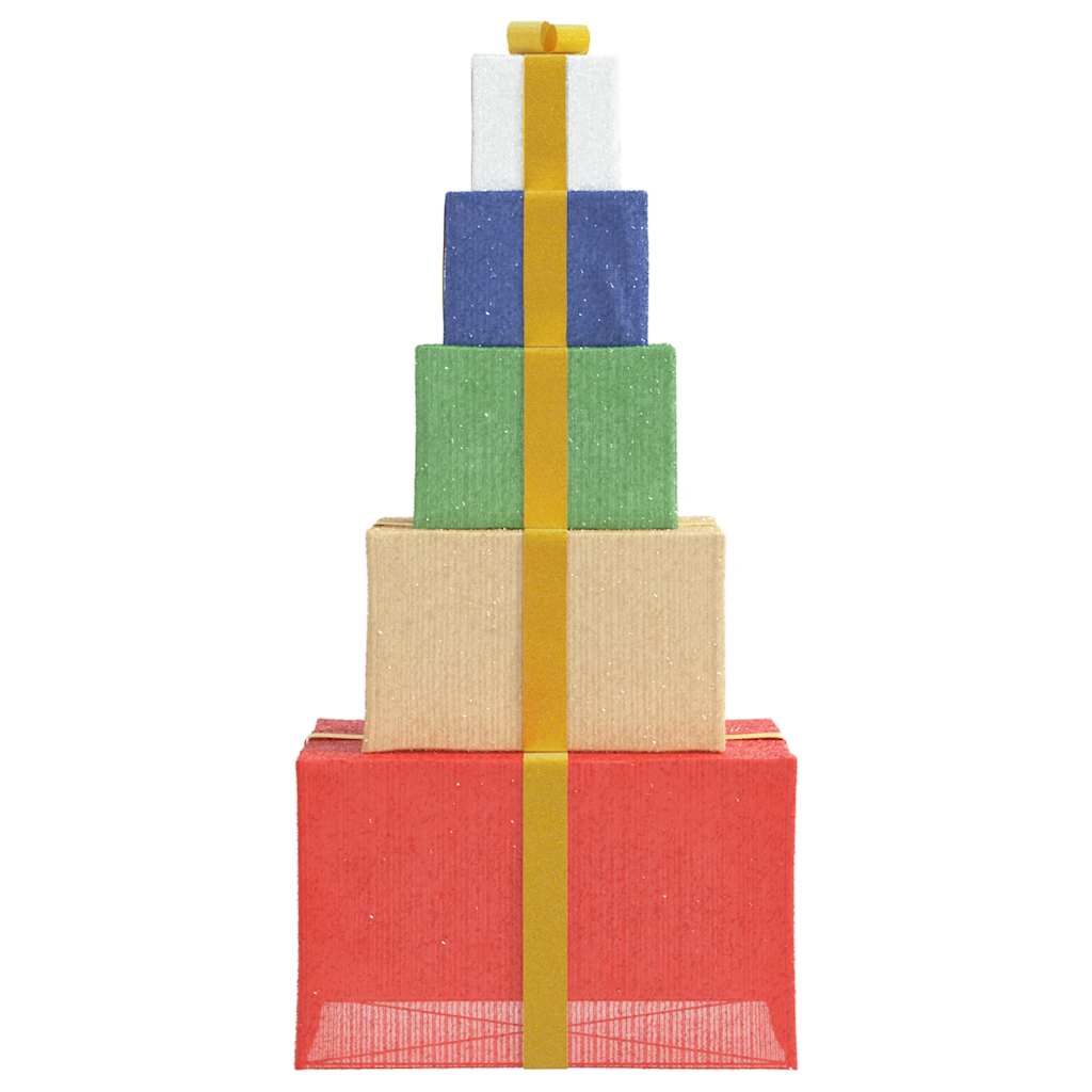 Vianočná Dekorácia Darčeková Krabička 250 Led Diód Teplá Biela