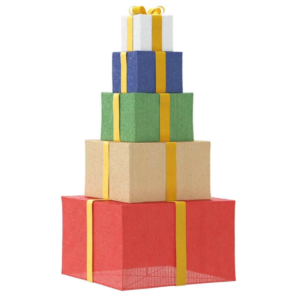 Vianočná Dekorácia Darčeková Krabička 250 Led Diód Teplá Biela