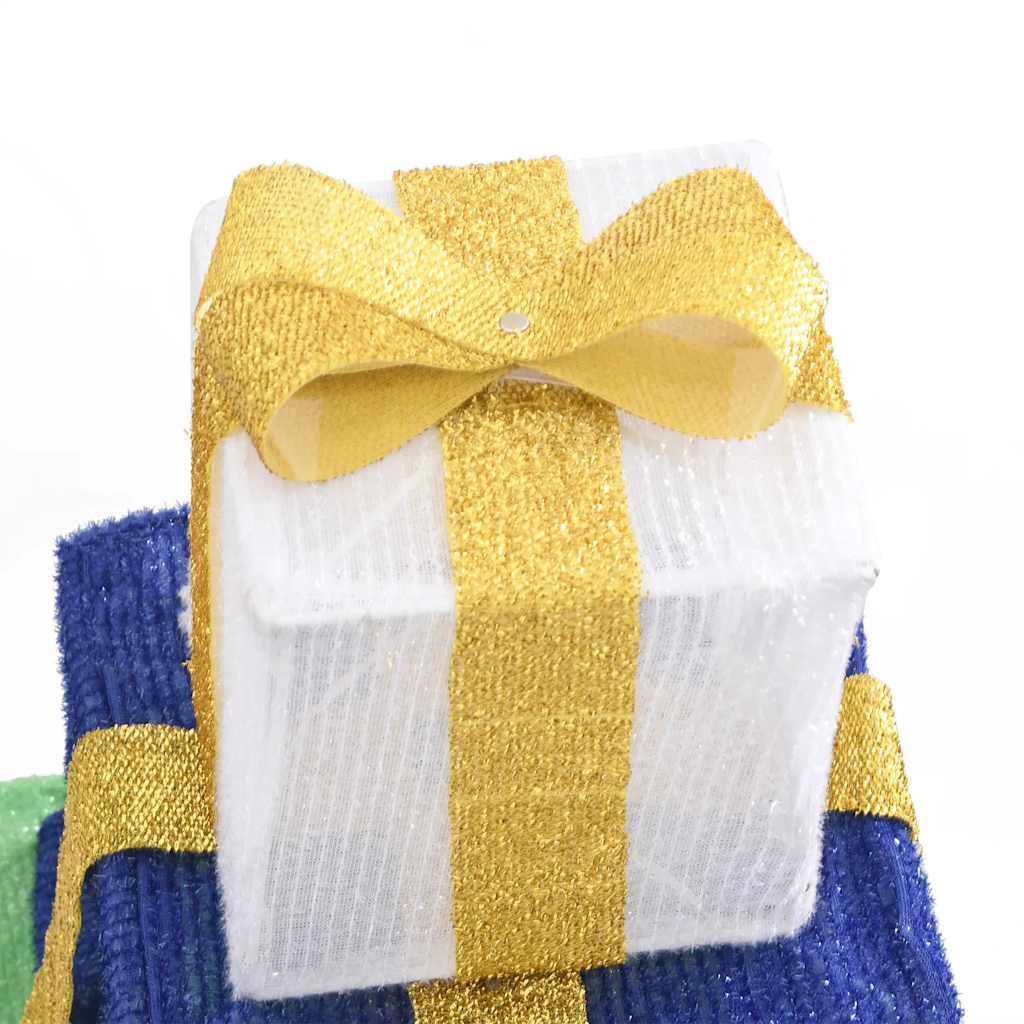 Vianočná Dekorácia Darčeková Krabička 250 Led Diód Teplá Biela