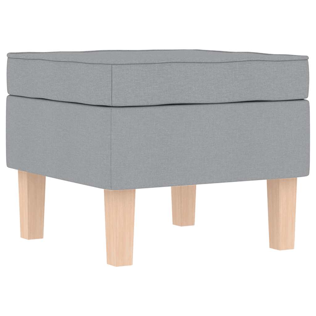 Hojdacie Kreslo Bledosivé Látka