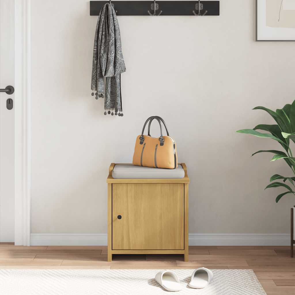 Lavica Do Predsiene Sandnes 45X40X50 Cm Borovicový Masív