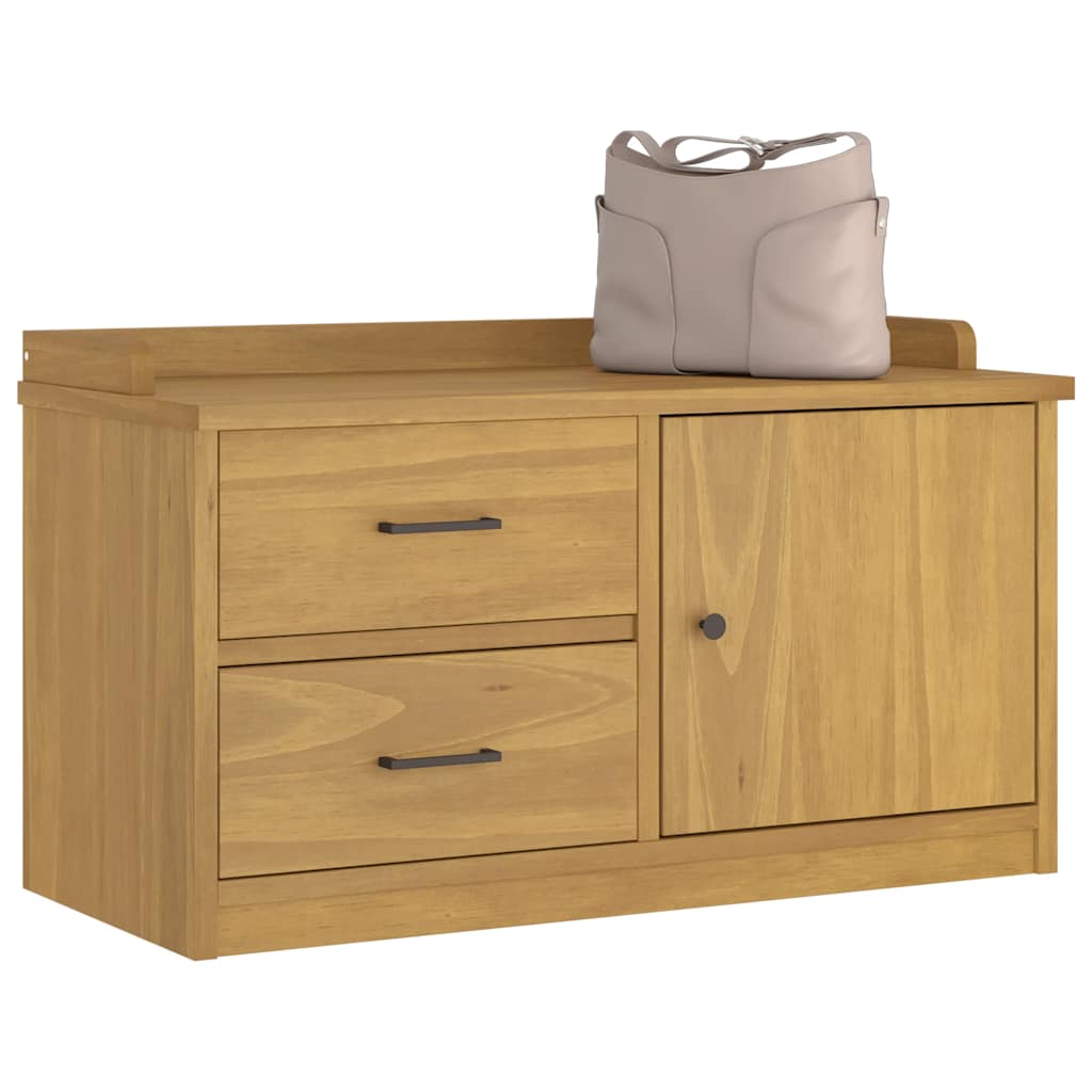 Lavica Do Predsiene Sandnes 87X40X50 Cm Borovicový Masív