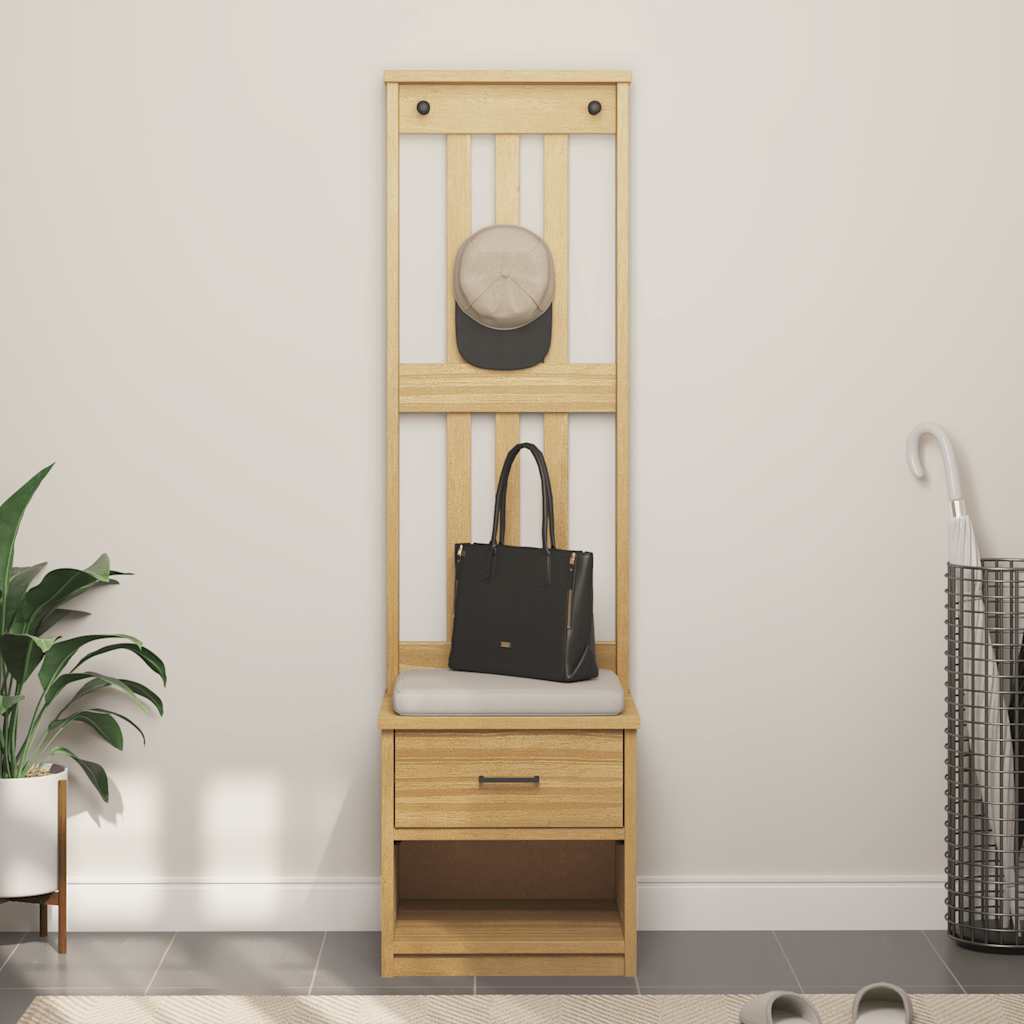 Halový Strom Sandnes 45X40X159,5 Cm Masívna Borovica