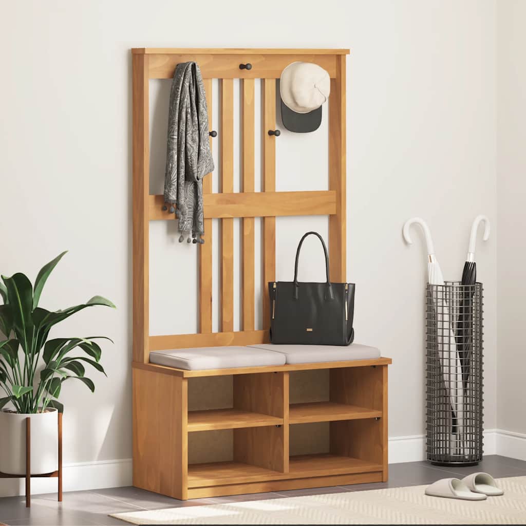 Halový Strom Sandnes 87X40X159,5 Cm Masívna Borovica