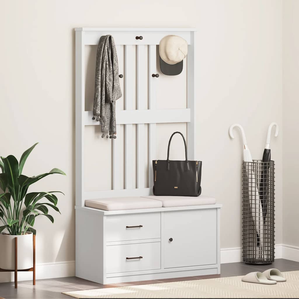 Halový Strom Sandnes 87X40X159,5 Cm Masívna Borovica