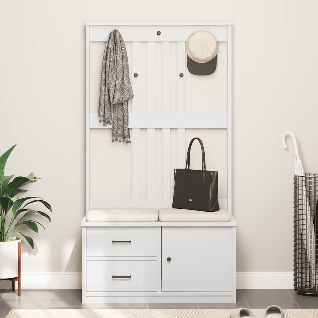 Halový Strom Sandnes 87X40X159,5 Cm Masívna Borovica