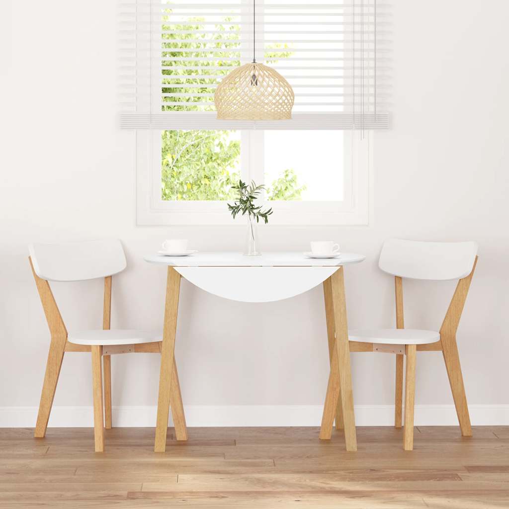 Jedálenské Stoličky 2 Ks Masívna Drevená Guma