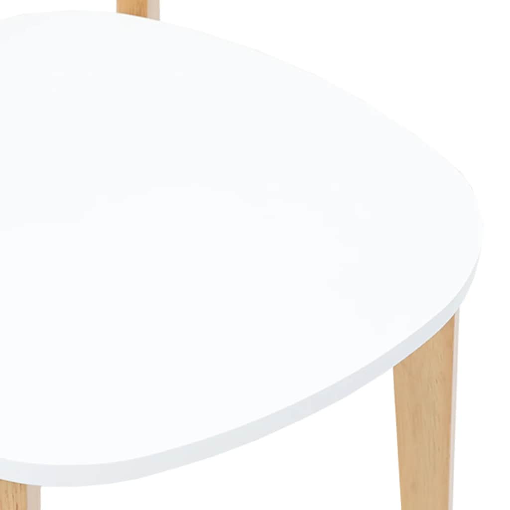 Jedálenské Stoličky 2 Ks Masívna Drevená Guma