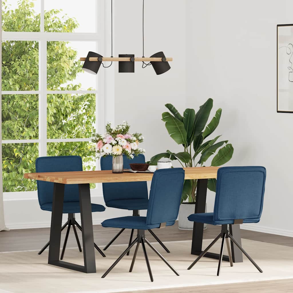 Jedálenské Stoličky 2 Ks Tmavohnedé Látkové