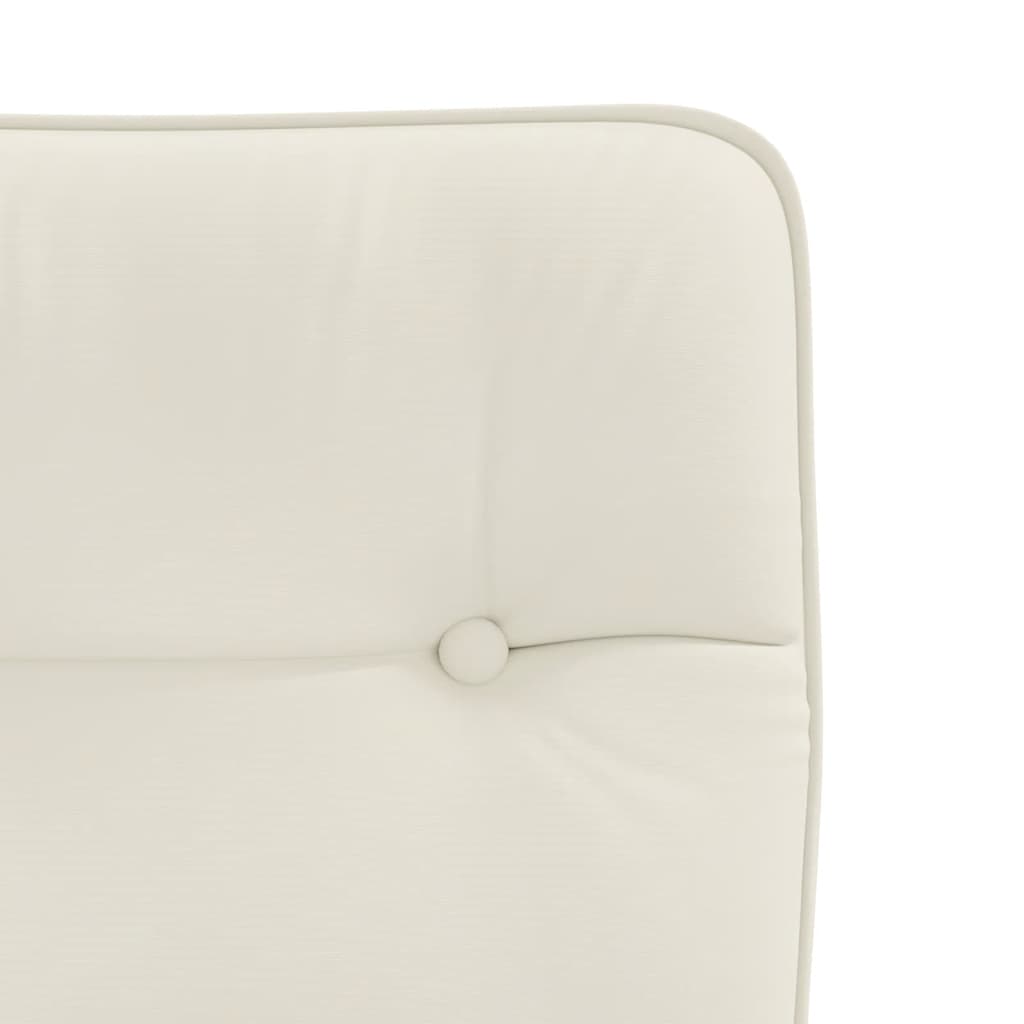 Jedálenské Stoličky 6 Ks Krémové Zamatové