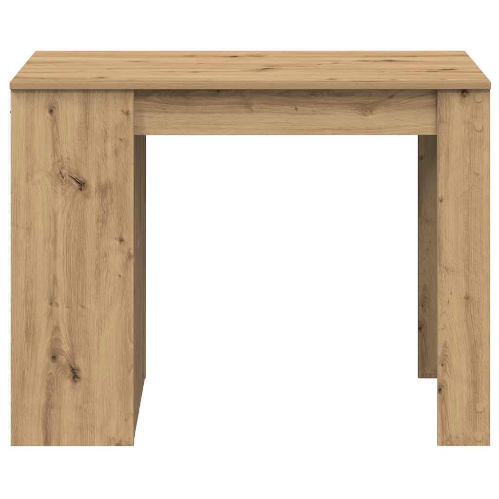Stolík so zásuvkou a policou dub artisan 102x62x77,5 cm