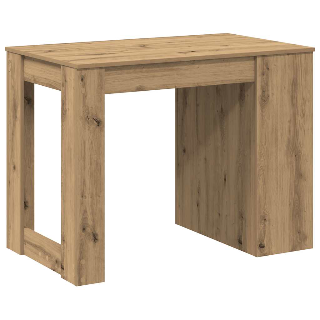 Stolík so zásuvkou a policou dub artisan 102x62x77,5 cm