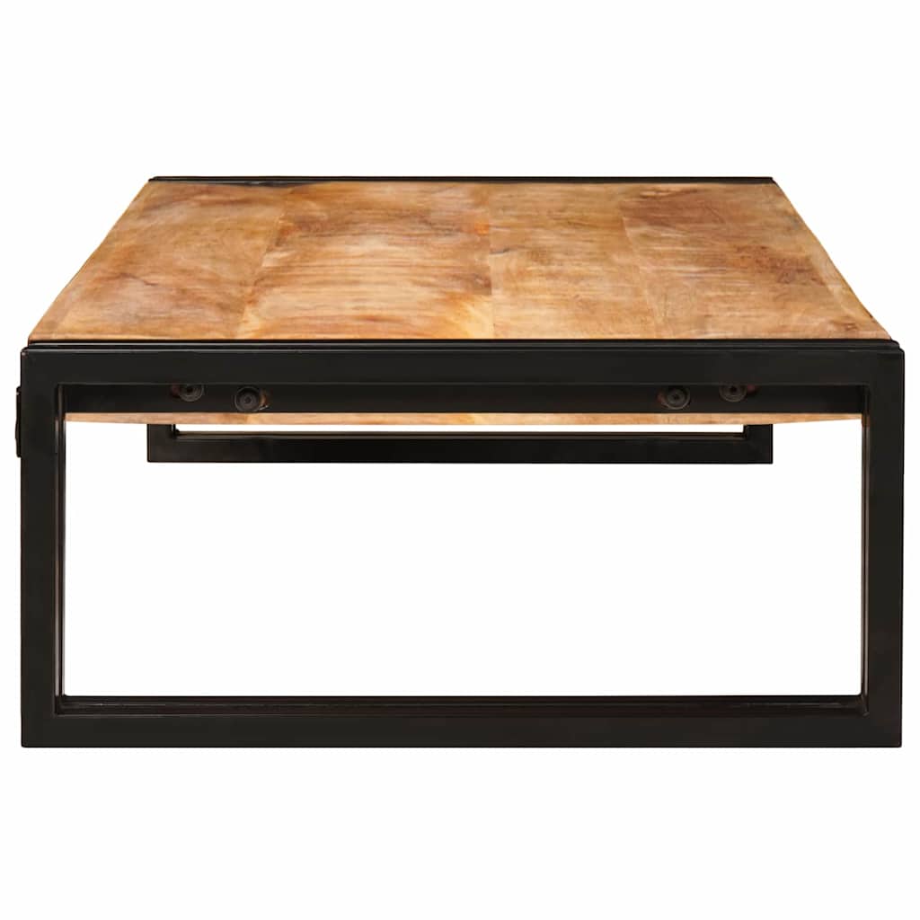 Kúpeľňová Polica 100 X 50 X 23 Cm Masívne Mango A Železo