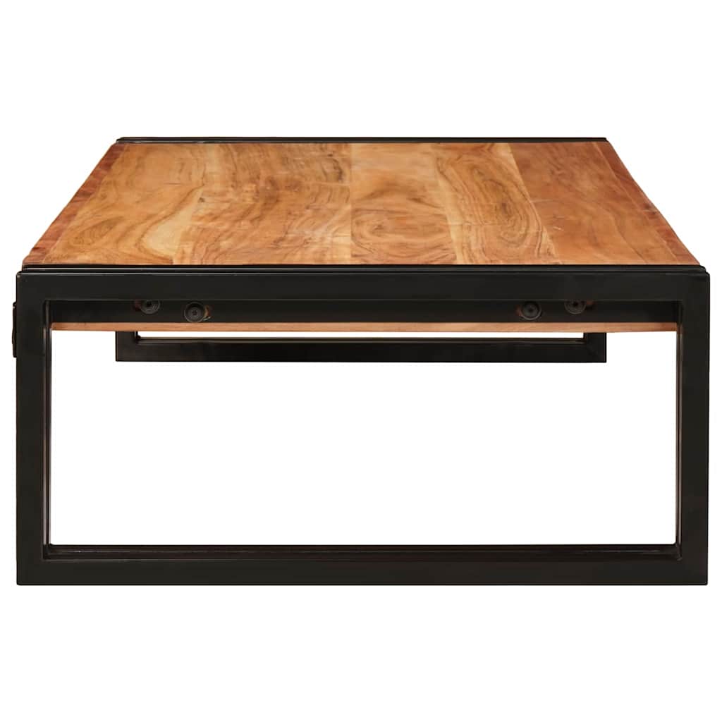 Kúpeľňová Polica 100 X 50 X 23 Cm Masívne Mango A Železo