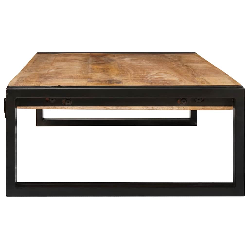 Kúpeľňová Polica 120 X 50 X 23 Cm Masívne Mango A Železo