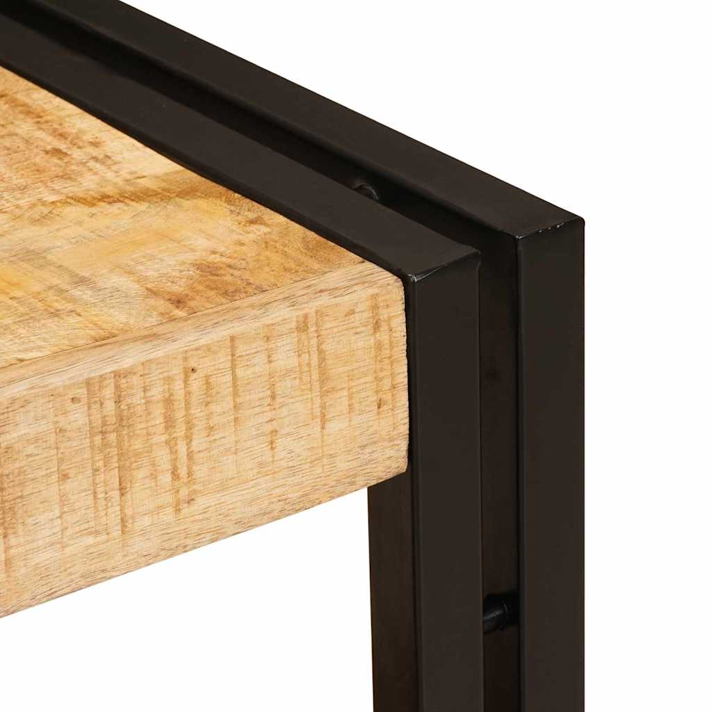 Skrinka Pod Umývadlo So Zásuvkou Masívne Mangové Drevo A Železo