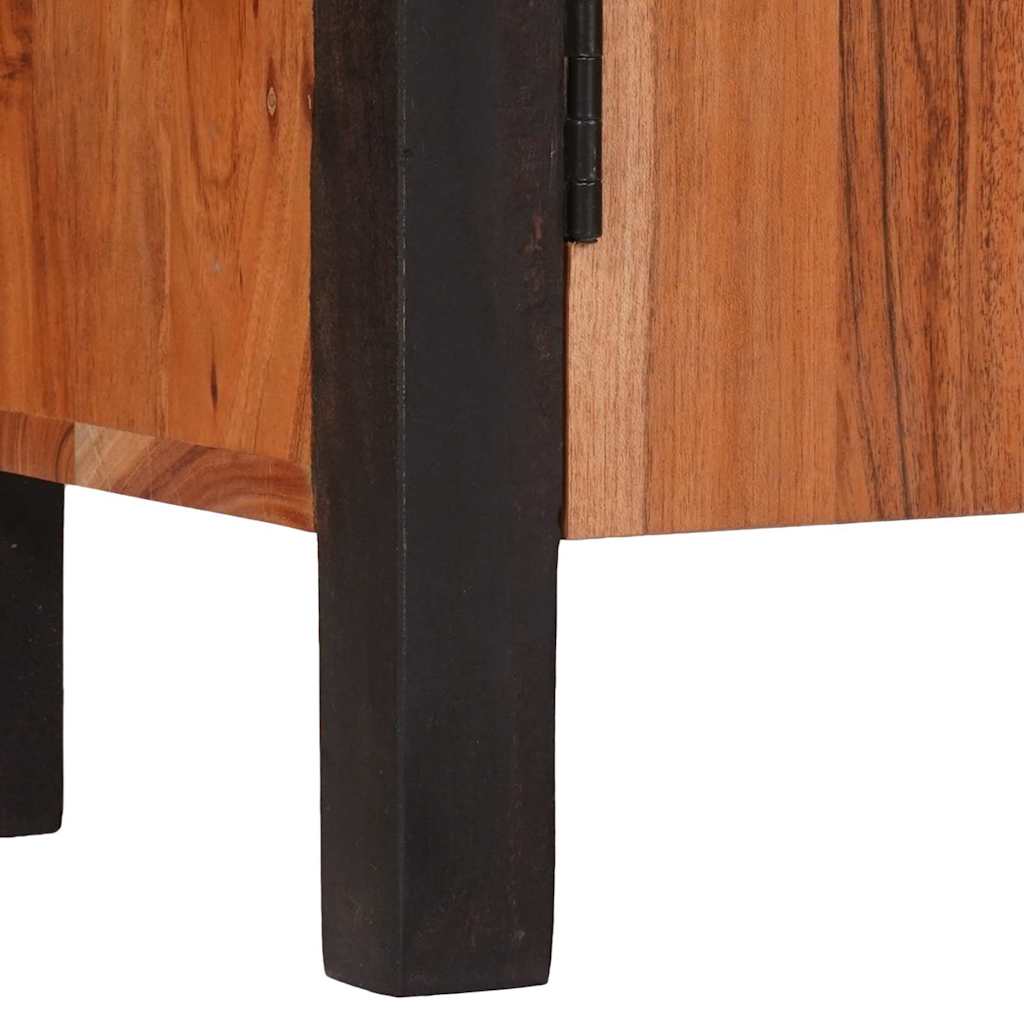 Bufety A Bočné Stoly Hnedá 55 X 30 X 75 Cm Akáciový Masív