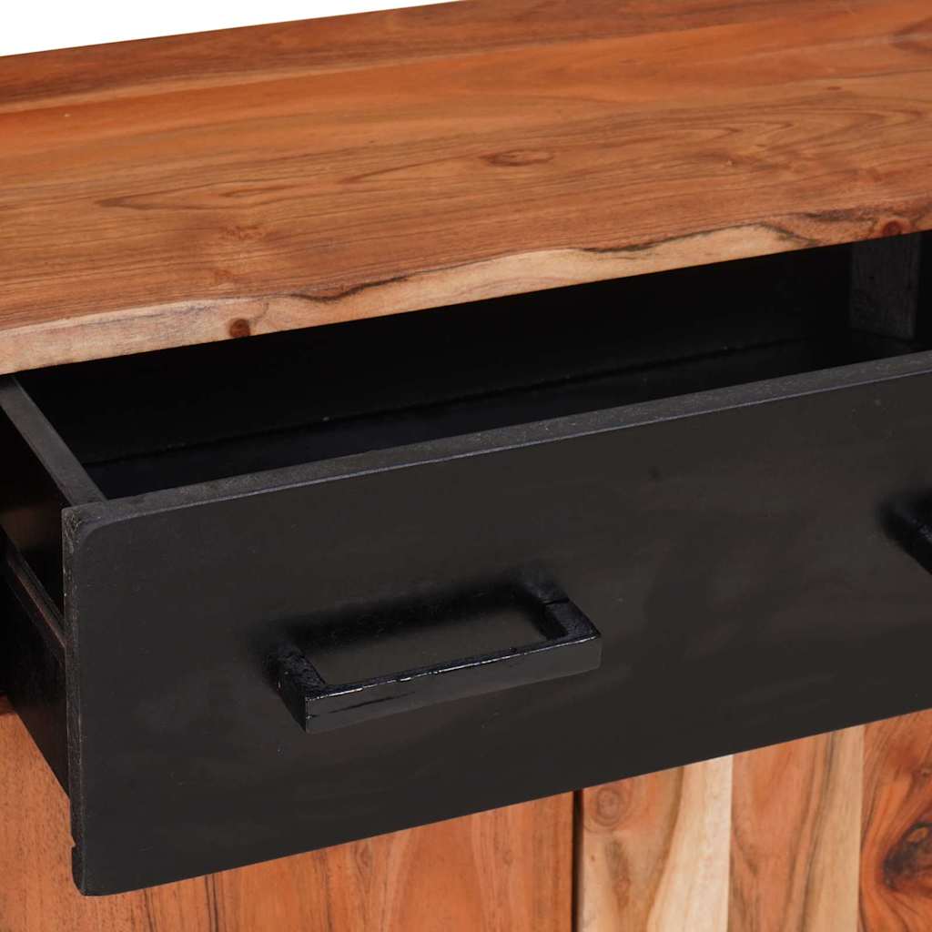 Bufety A Bočné Stoly Hnedá 55 X 30 X 75 Cm Akáciový Masív